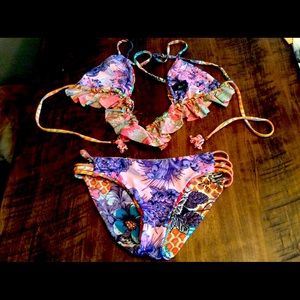 Maaji size 12 reversible swimsuit
